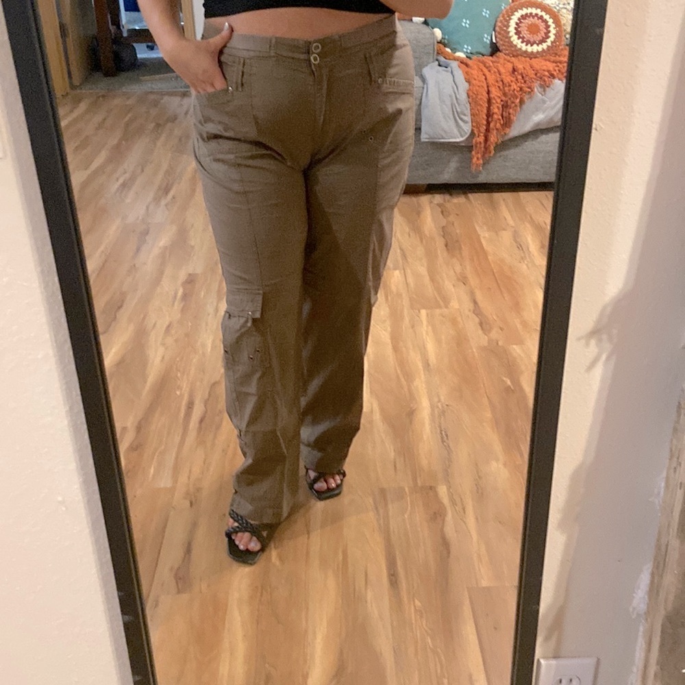 Vintage Chico’s /  16 (Size 3) / Brown Cargo Pants
